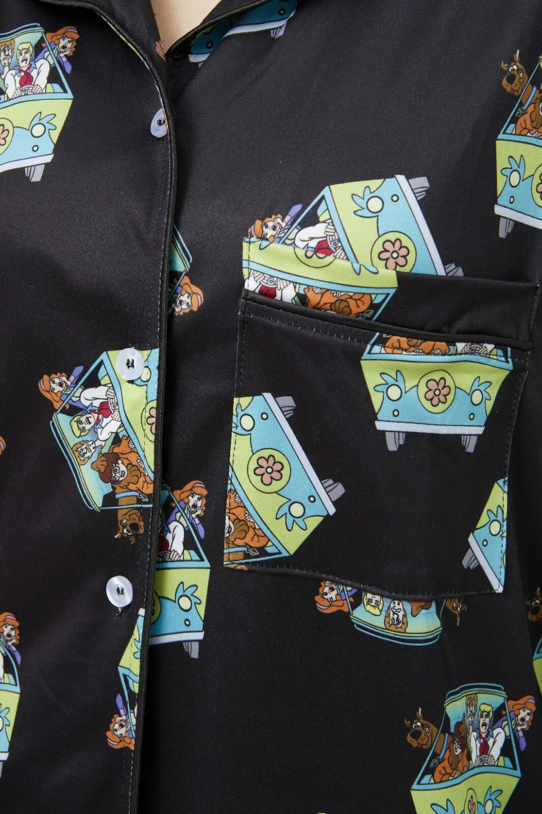 Scooby Doo Scoob Unisex Pajama Sets Long Sleeve Full-Length Bottom XL