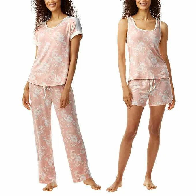 Lucky Brand Ladies' 4 piece Pajama Set