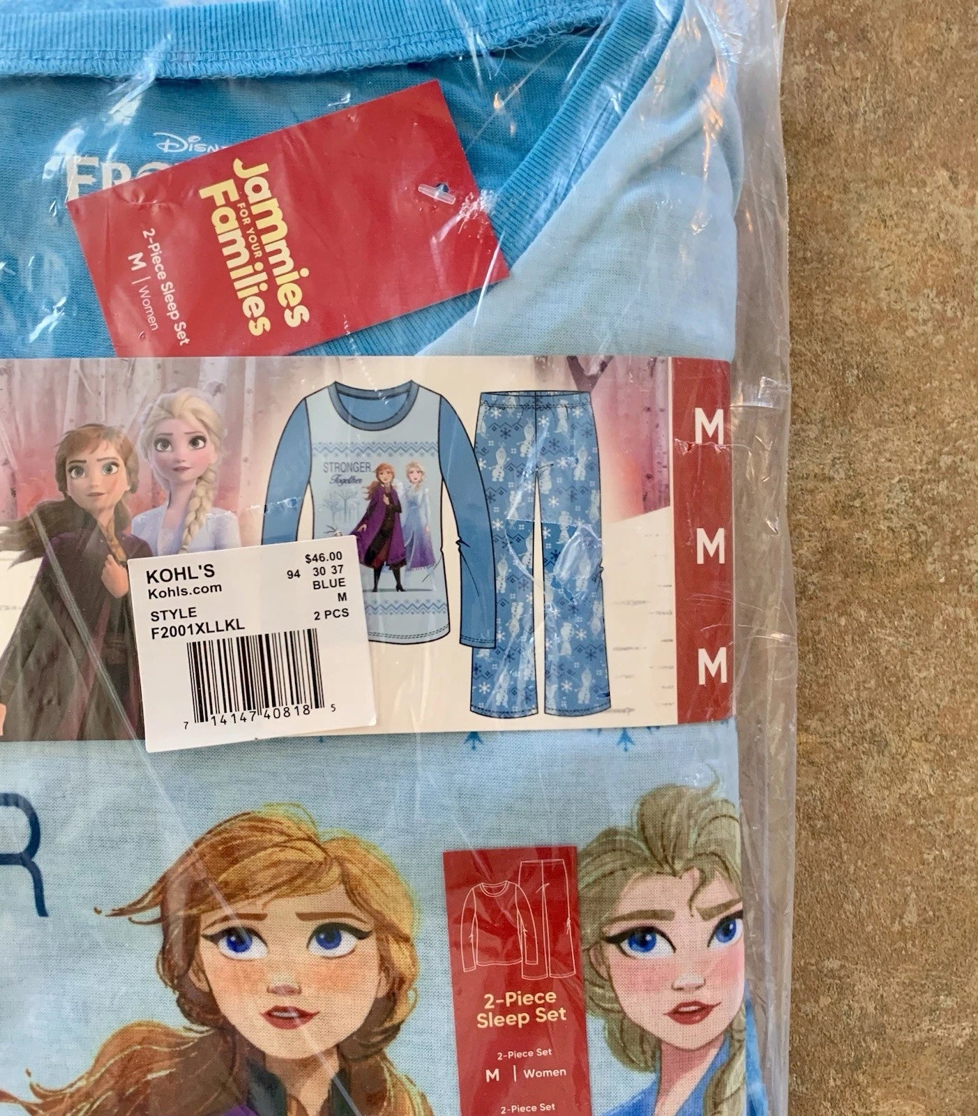 Women’s Frozen 2 - Medium New Two Piece Sleep Set