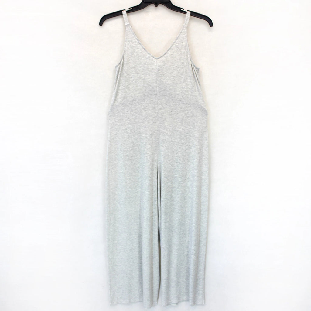 Athleta Gray Nighttime Bliss Sleep Romper Jumpsuit Lingerie PJ Small