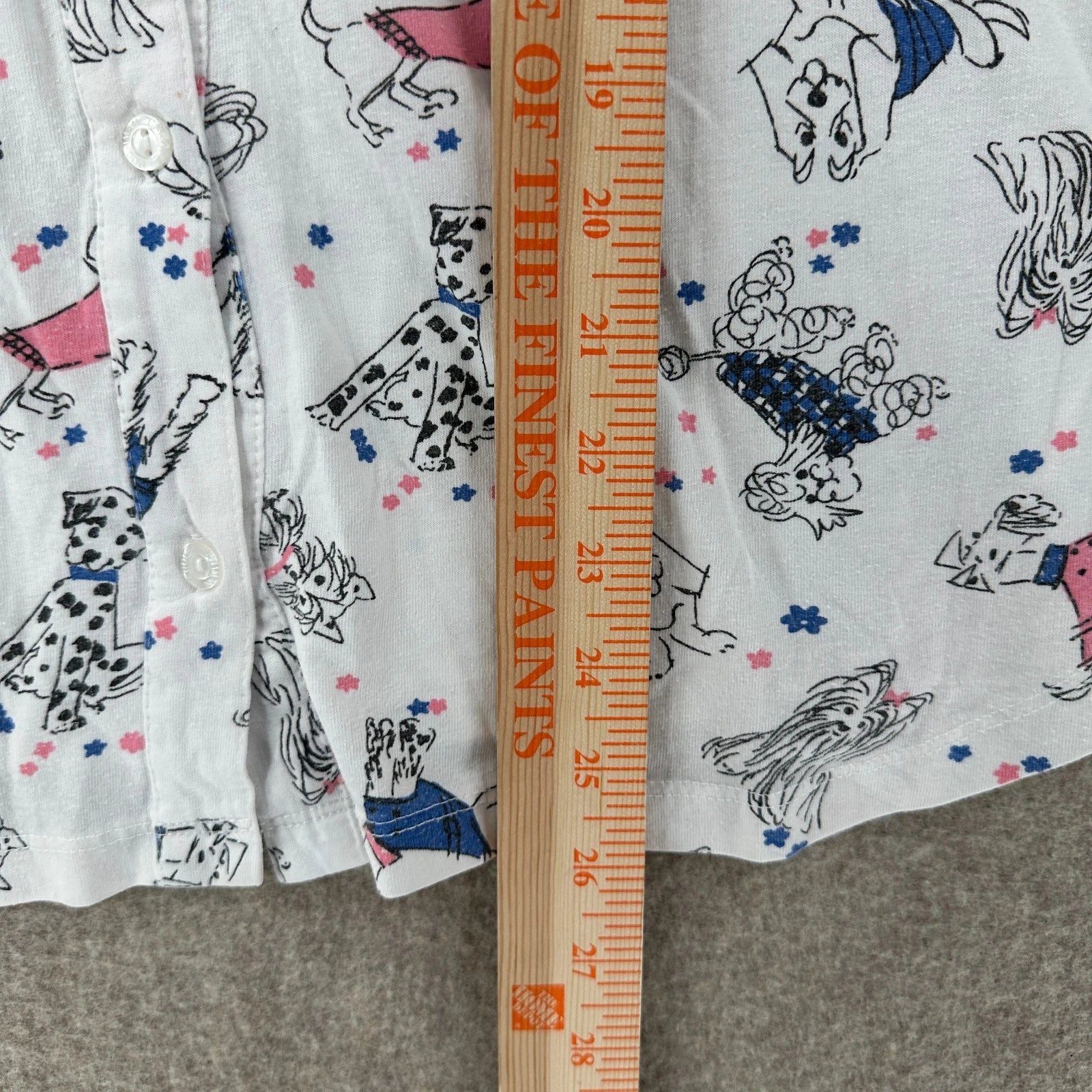 Sleep Sense Cotton Jersey Knit Dog Print Pajamas Set XL 2PC Sleepwear