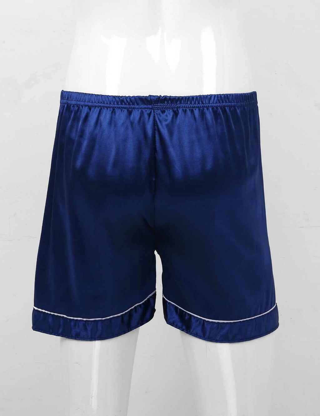 Mens Satin Nightwear Two Piece Pyjamas Pajamas Set Loungewear L-3XL-