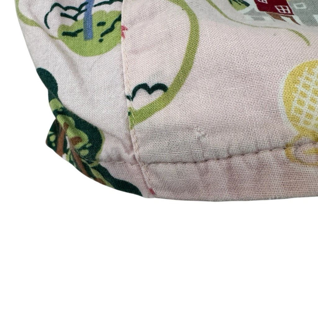 Nick & Nora Medium Pajama Set Poodles In Paris Cotton Top Pants Womens READ