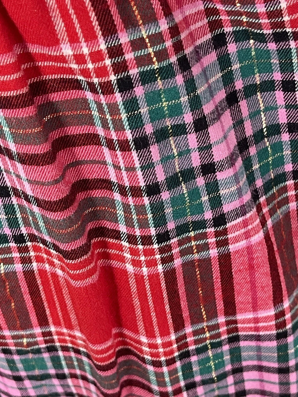 Victoria Secret- XXL Plaid 2 Piece Pajama Set (Red/Pink) Cozy Lounge Sleep