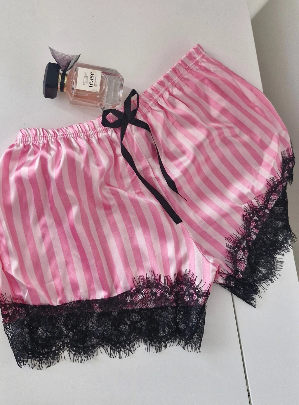 Sexy lace pink short pyjama set UK  VICTORIA’S ’s SECRET inspired SIZE M