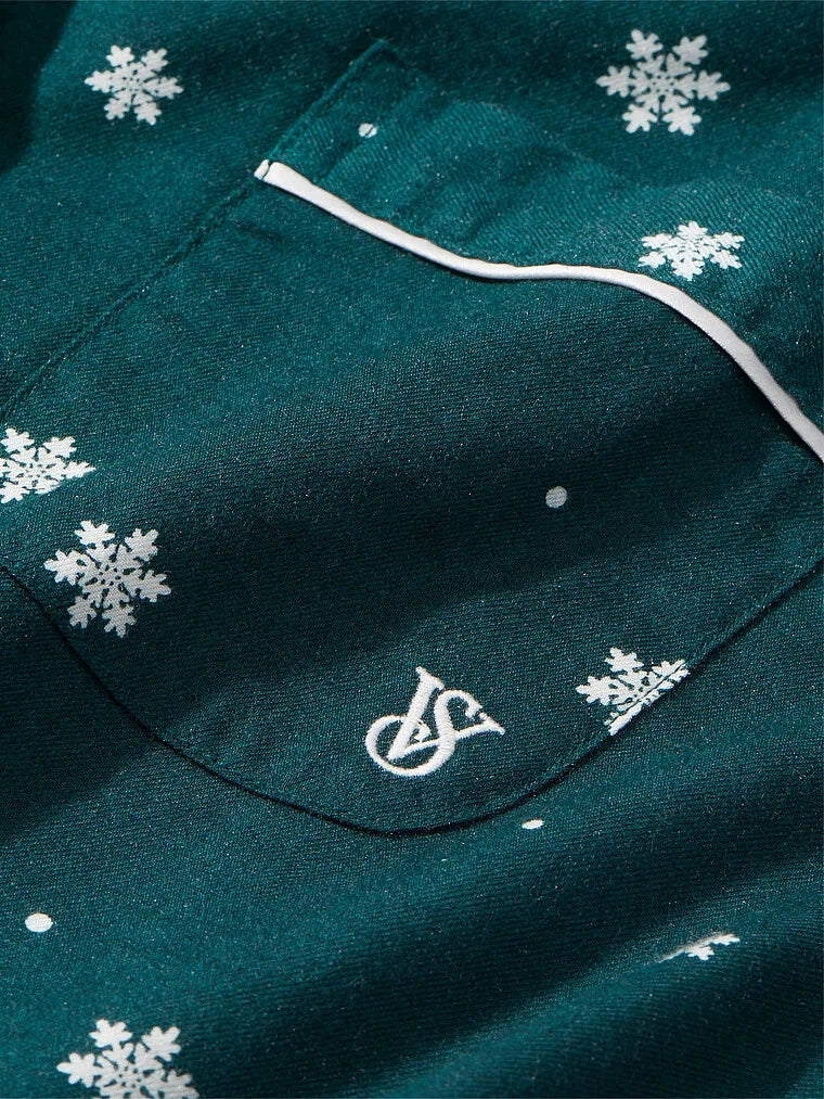 New NIP Victoria's Secret The Flannel 2pc Pajama Set PJ XS, S, M, L