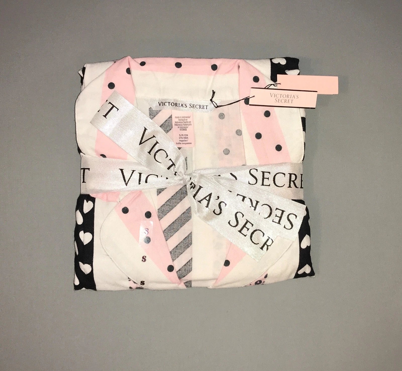 New NIP Victoria's Secret The Flannel 2pc Pajama Set PJ XS, S, M, L