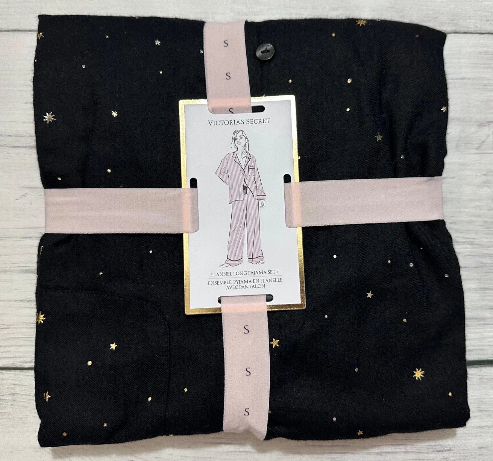 New NIP Victoria's Secret The Flannel 2pc Pajama Set PJ XS, S, M, L