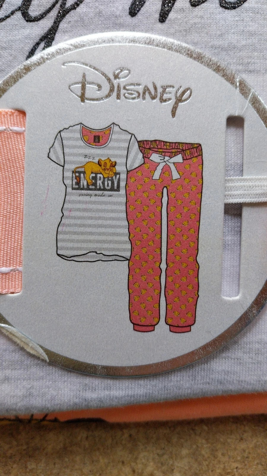 Disney Primark ladies Lion King Simba Cotton Pyjama set PJS Nightwear Pajamas