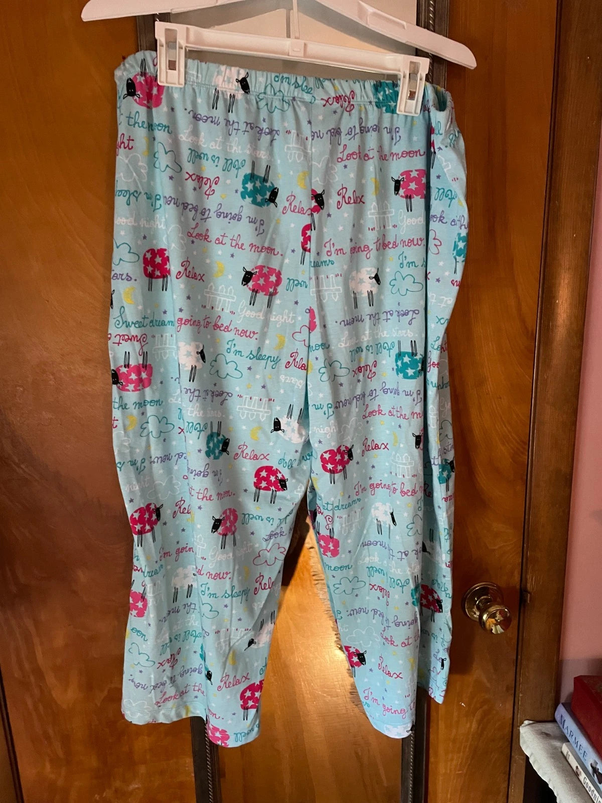 Secret Treasures Sheep  Capri PJ's - XL -NEW