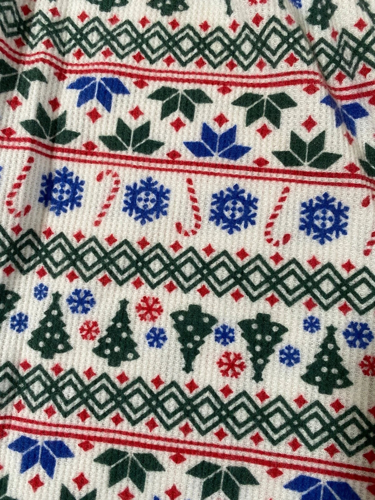 New Nordstrom  Thermal Thematic Pajama Set Size Medium M