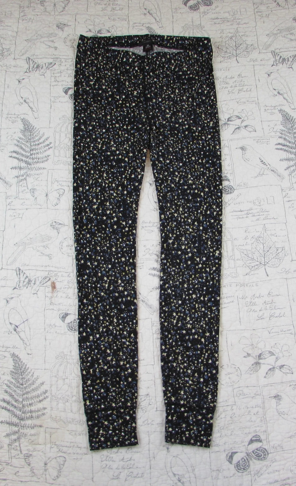 NEW $110 J Crew Eco Dreamiest Henley Pajama Set in Starry Sky Print womens  XS