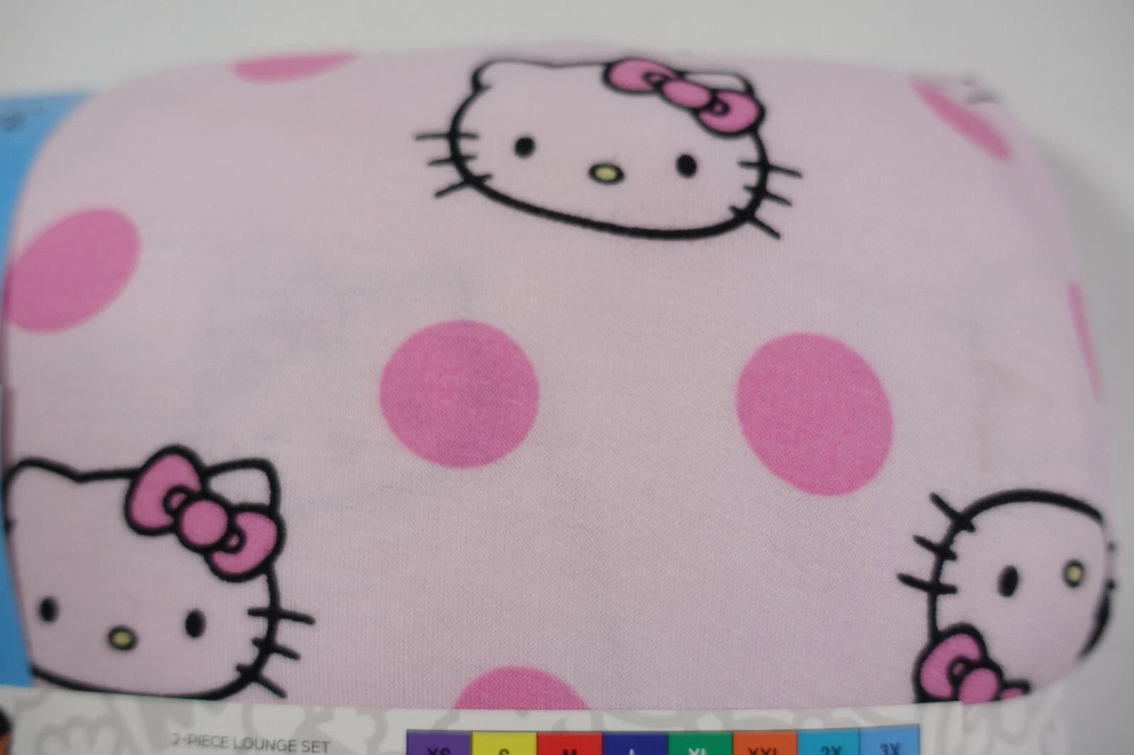 Hello Kitty Women 3X (28-30) Pajama Set Pink Lounge Soft Midweight NIP