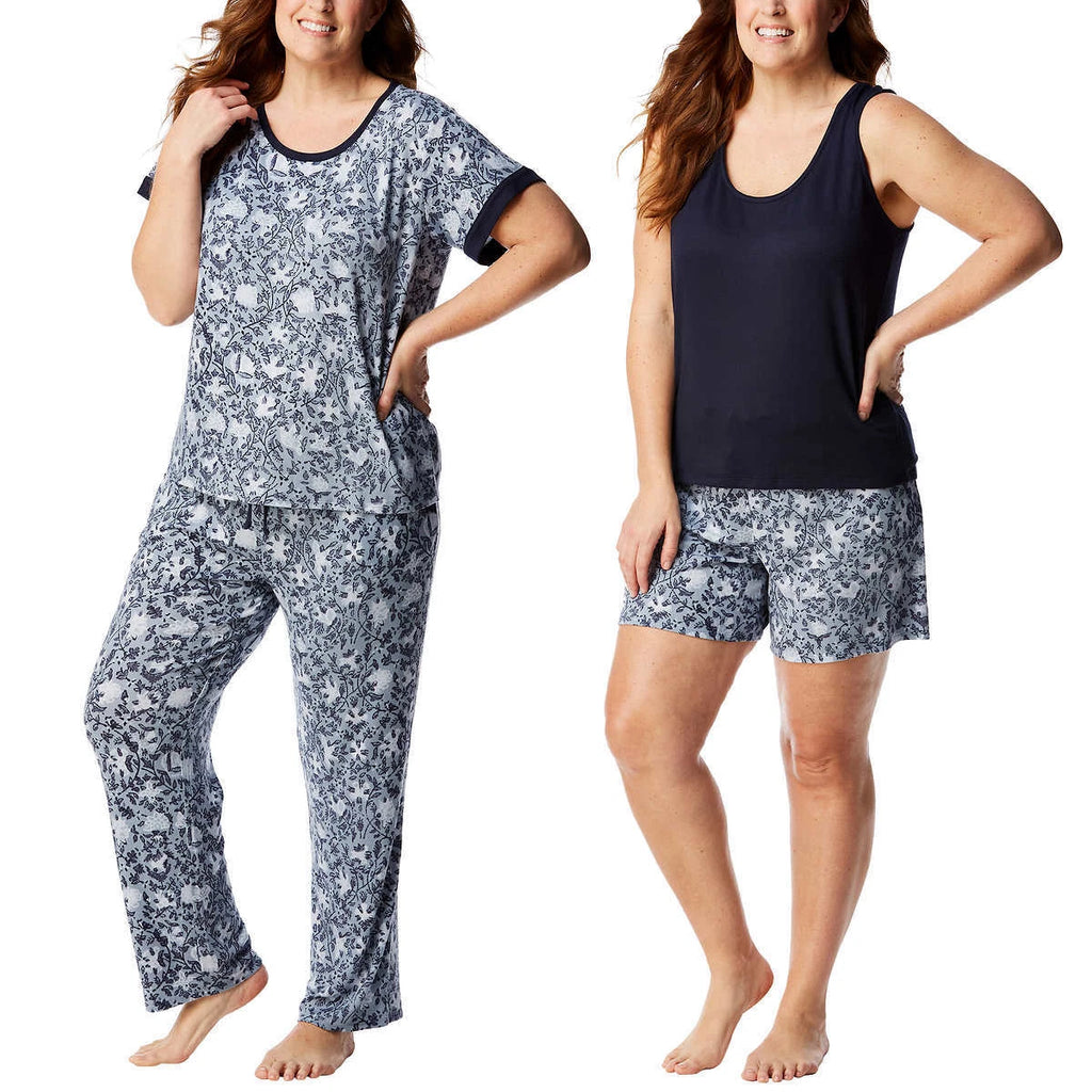 Lucky Brand Ladies' 4 piece Pajama Set