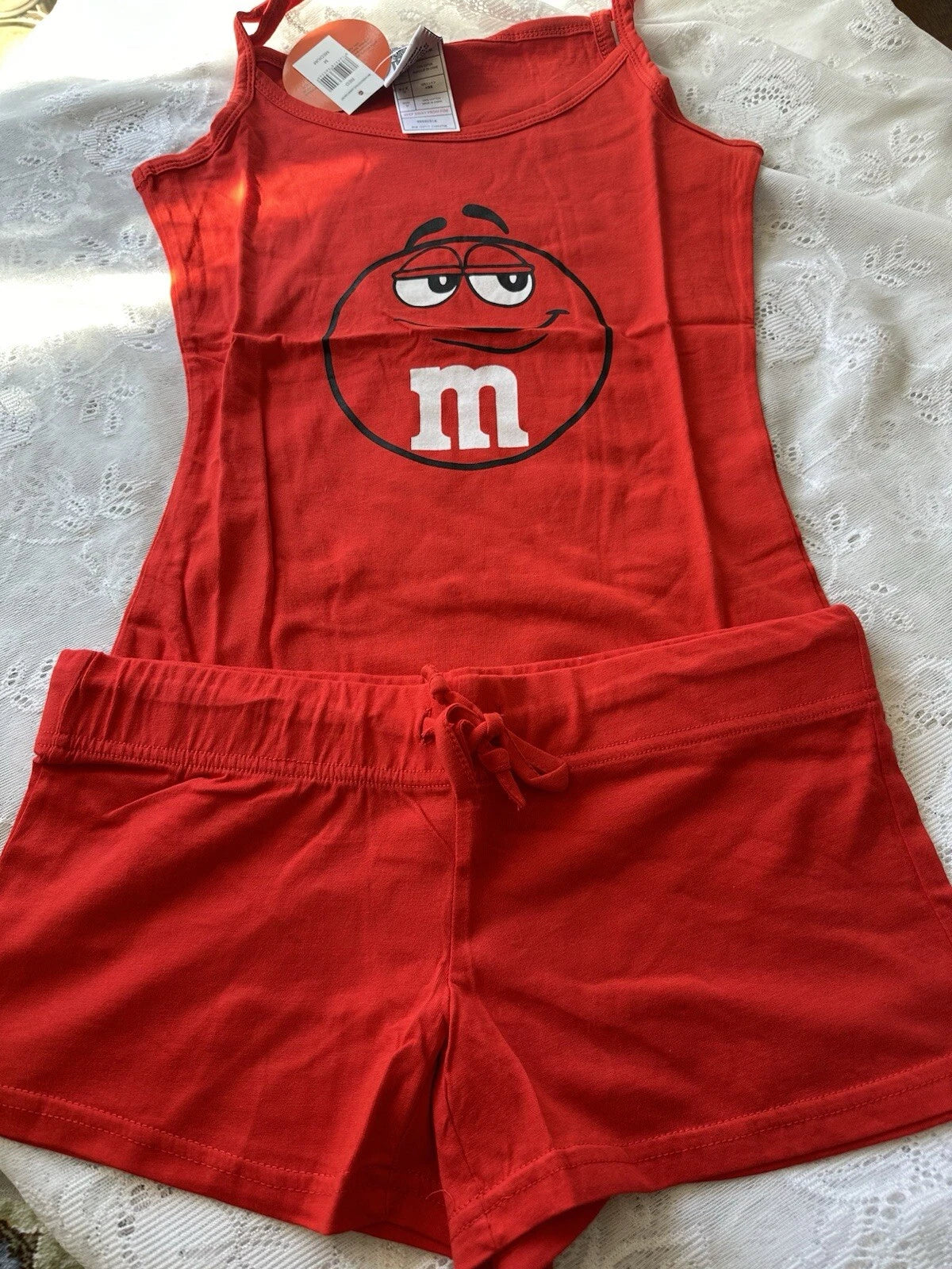 M&M World Pyjama Set  size Medium