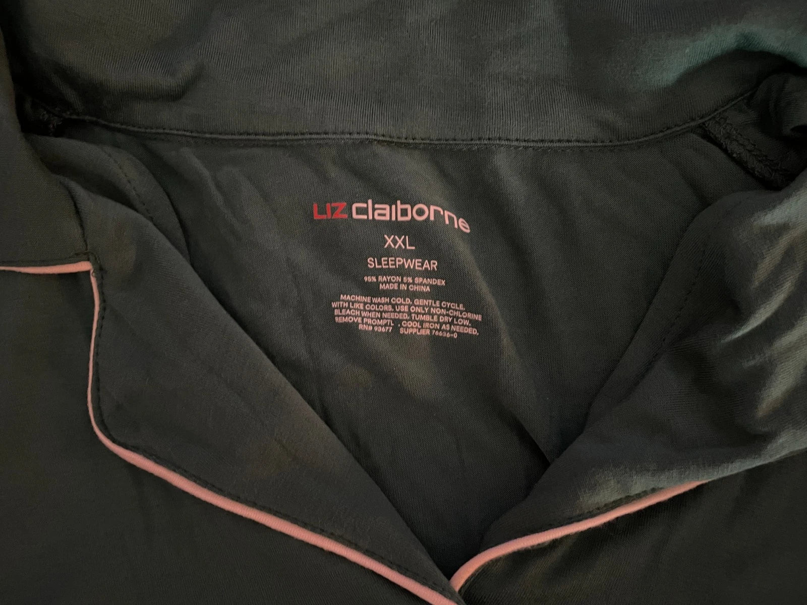 Liz Claiborne Green  PJ's - XXL -NEW