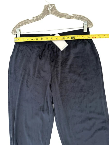 Honeydew New Women's  Super Soft Fleece Lounge Set Jogger Pants Navy Size Medium