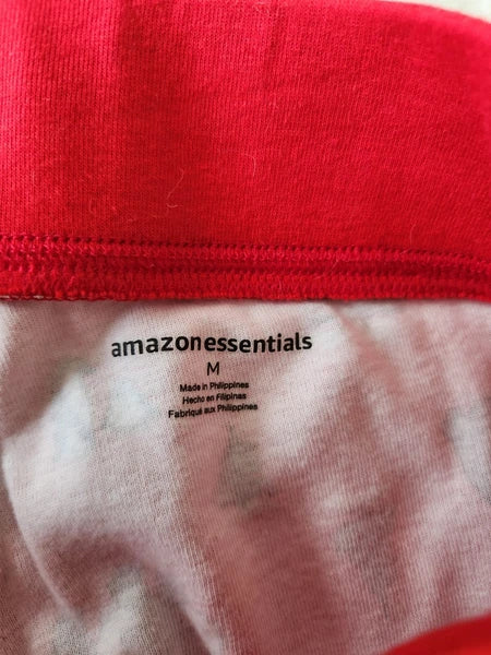 Red Panda Bear 100% Cotton 2pc PJ Winter Cozy Women's Medium Long Sleeve Stretch