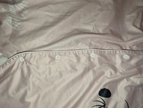 Disney Pink Minnie Mouse Pajama Set 2X- Very Good(See Photos)