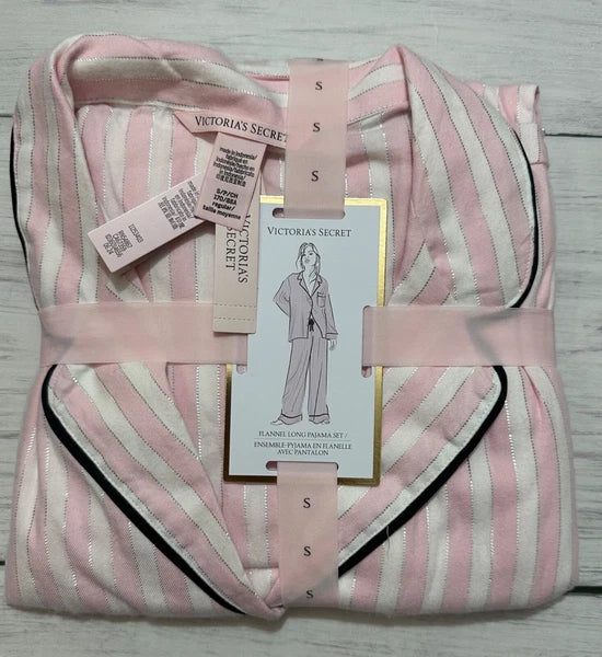 New NIP Victoria's Secret The Flannel 2pc Pajama Set PJ XS, S, M, L