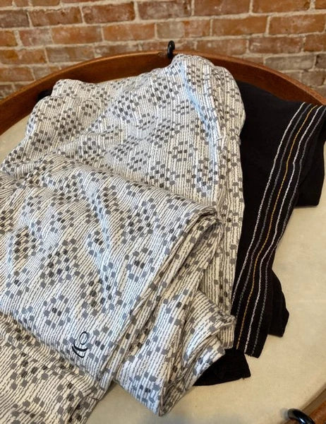 Cuddl Duds Black Foulard Comfortwear Jogger Pajama Set XS New