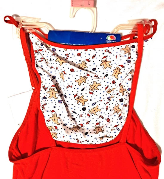 NWT Fruit of the Loom Christmas Intimates Fun Outfit - Size Large