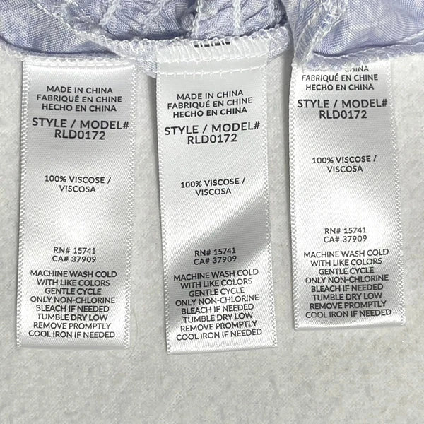 NWT Splendid Womens XL 3-Piece Robe, Tank Top & Shorts Sleep Set Petal Dot Geo