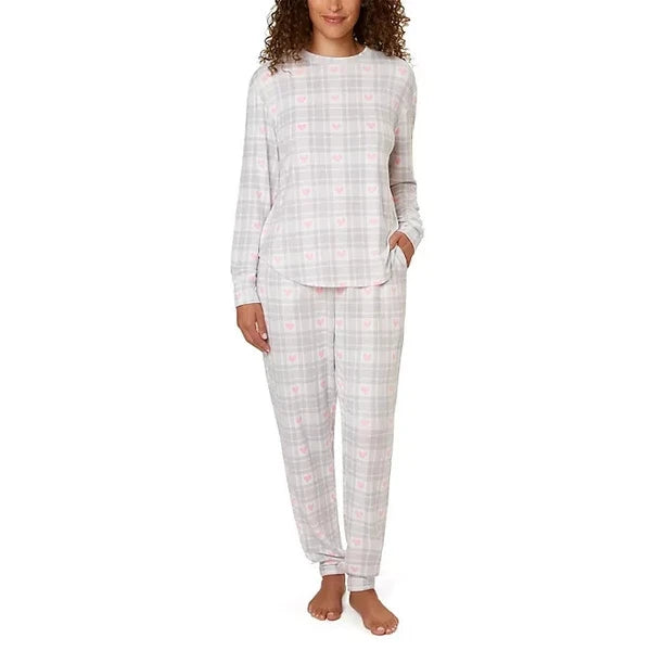 LOFT Women's 2-Piece Pajama Set Size XS Grey