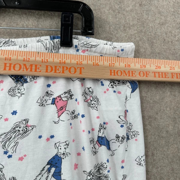 Sleep Sense Cotton Jersey Knit Dog Print Pajamas Set XL 2PC Sleepwear