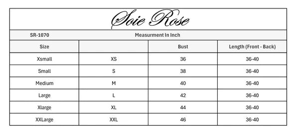 SoieRose 100% Cotton Victorian Sleeveless Nightgown - Ivory - SR-1070