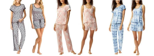 Lucky Brand Ladies' 4 piece Pajama Set