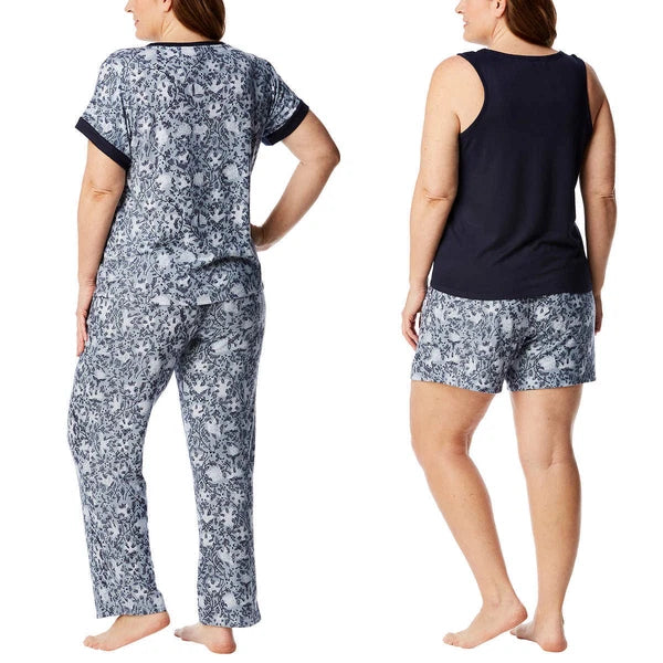 Lucky Brand Ladies' 4 piece Pajama Set