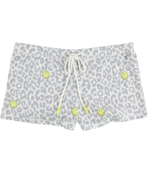 P.J. Salvage Womens Smiley Animal Print Pajama Shorts