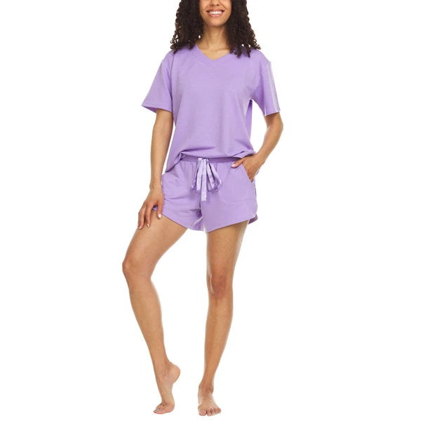 Flora Nikrooz Ladies' French Terry 3-piece Lounge Set