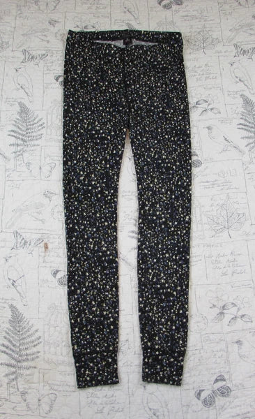 NEW $110 J Crew Eco Dreamiest Henley Pajama Set in Starry Sky Print womens  XS