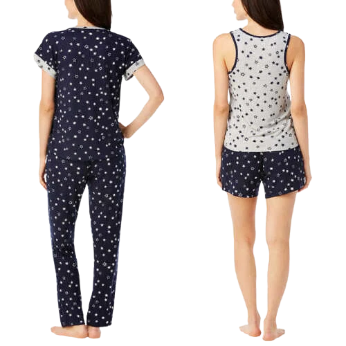Lucky Brand Ladies' 4 piece Pajama Set