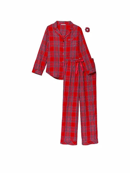 New NIP Victoria's Secret The Flannel 2pc Pajama Set PJ XS, S, M, L