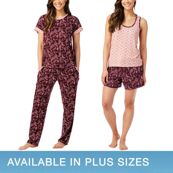 Lucky Brand Ladies' 4 piece Pajama Set