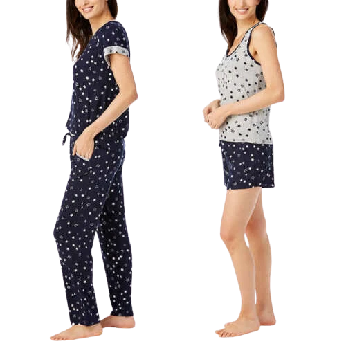 Lucky Brand Ladies' 4 piece Pajama Set