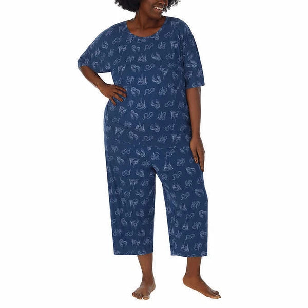Wizarding World Harry Potter  Ladies' Capri 2-Piece Pajama Set