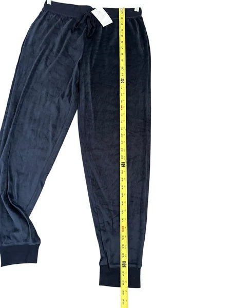 Honeydew New Women's  Super Soft Fleece Lounge Set Jogger Pants Navy Size Medium