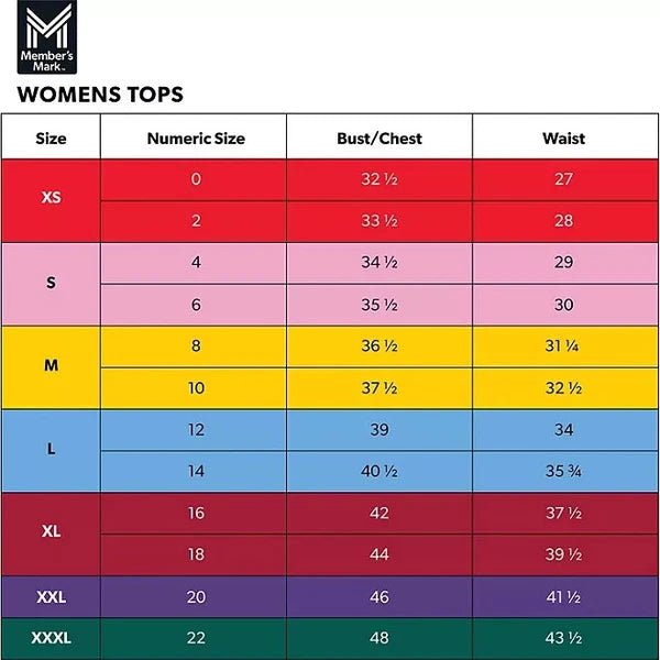 Member's Mark Women's Notch Collar Pajama Set Size XXL Grey