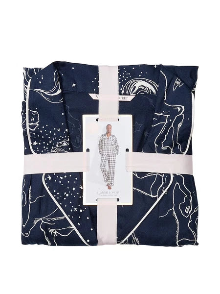 New NIP Victoria's Secret The Flannel 2pc Pajama Set PJ XS, S, M, L