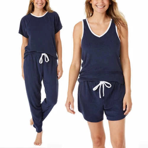 Lucky Brand Ladies' 4 piece Pajama Set