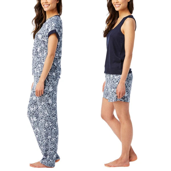 Lucky Brand Ladies' 4 piece Pajama Set