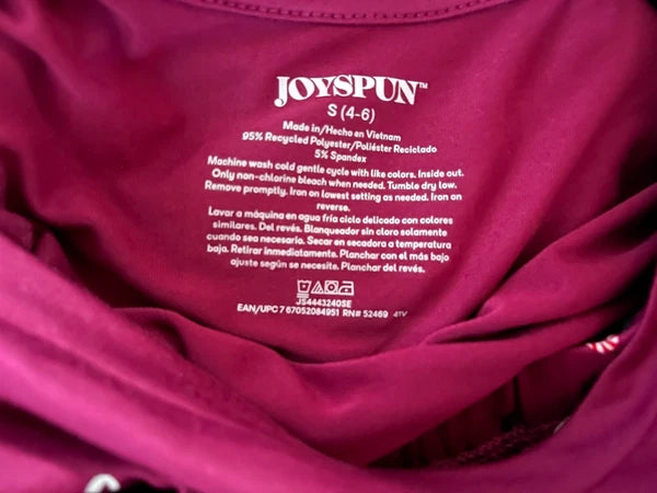 Joyspun Women's Size Small (4-6) Purple Nutcracker Pajamas Joggers Set Christmas
