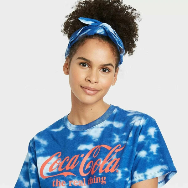 Women's 3pc Coca-cola Americana Pajama Set - Tie Dye XS , S ,M (P)