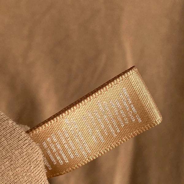 Nuuds Pajama Set Top & Pants Womens Size XS Brown Crewneck Pull On Bottoms