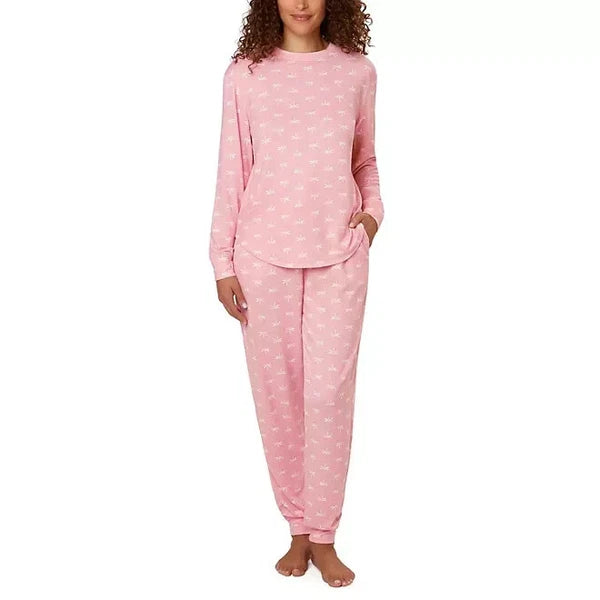 LOFT Women's 2-Piece Pajama Set Size XS Pink